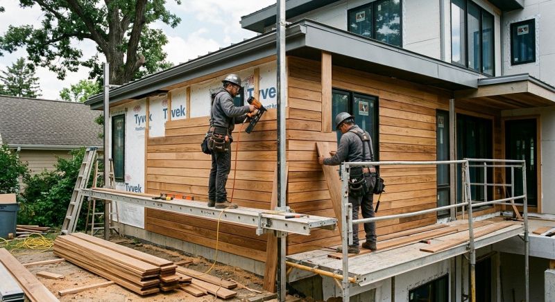 Wood Siding Installation Service